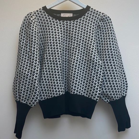 Philosophy Houndstooth Print Medium Size - Picture 2 of 2